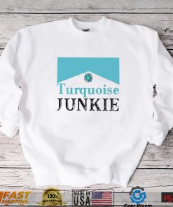 Turquoise junkie turquoise gemstone shirt