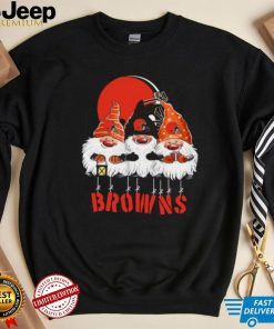 Gnomies Cleveland Browns Christmas Cleveland Browns T Shirt