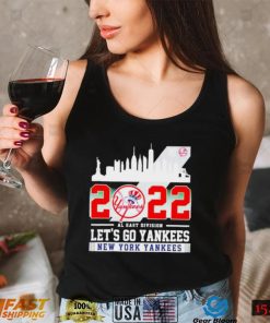 Let’s Go Yankees New York Yankees 2022 AL East Division Champions shirt