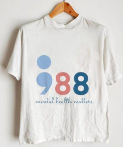 988 Mental Health Matters Suicide Prevention Awareness T Shirt