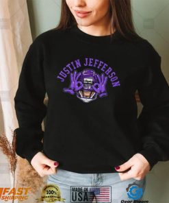 Justin Jefferson Minnesota Vikings the Griddy art shirt