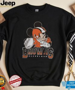 Cleveland Browns T Shirt Junk Food Disney Mickey