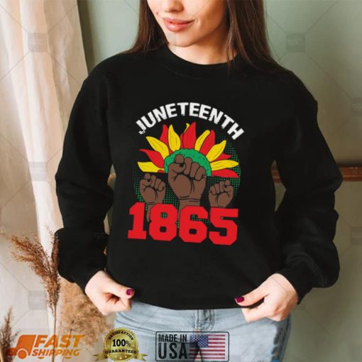 1865 Commemoration And Holiday Juneteenth Unisex T Shirt