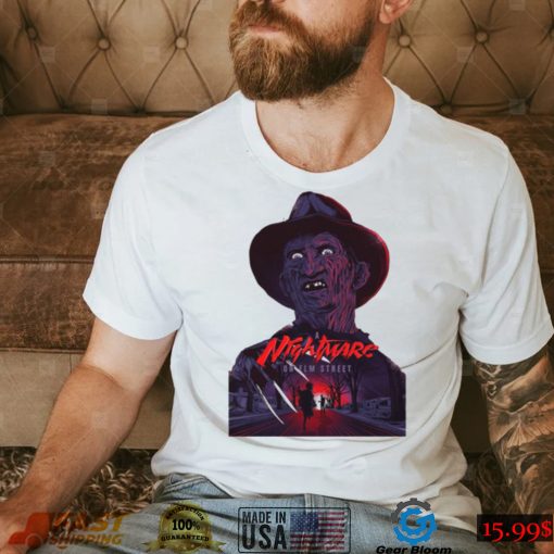 A Nightmare On Elm Street Poster Horror Movie Halloween A Nightmare On Elm Street Shirt