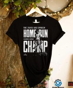 Home Run Champ Aaron Judge New York Yankees Shirt