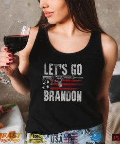 American Flag Veteran Patriots Let’s Go Brandon T Shirt