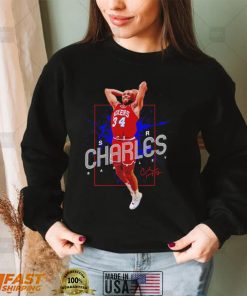 Sir Charles Barkley Philadelphia 76ers The Legend signature shirt