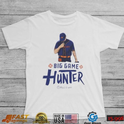 Apollo media big game hunter shirt