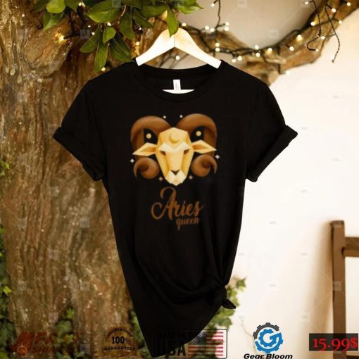 Aries Queen T shirt, Aries Birthday Shirt, Aries Zodiac, Aries Gift