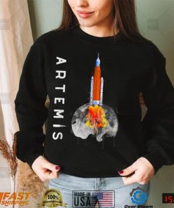 Artemis 1 SLS Rocket Launch Mission To The Moon And Beyond T Shirt