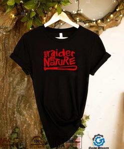 Awesome red Raider by nature baseball art shirt