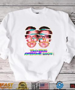 Neon Design Tim And Eric Show Unisex Sweatshirt