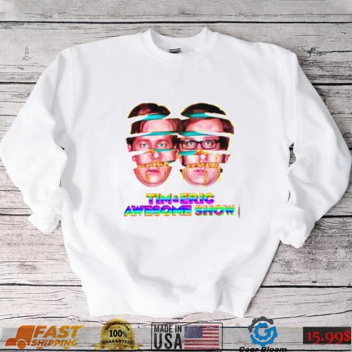 Neon Design Tim And Eric Show Unisex Sweatshirt