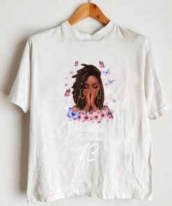 BLESSED and FABULOUS At 13 _ 13 Years Old BIRTHDAY Melanin T Shirt