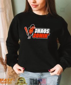 Baltimore Orioles Chaos Comin’ logo Shirt