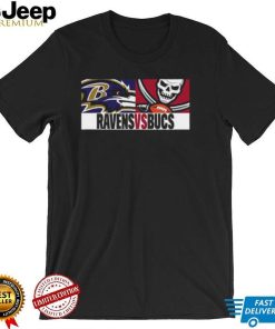 Baltimore Ravens vs Tampa Bay Buccaneers 2022 Game dayT shirt