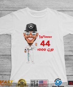 1000th Grand Prix Winner Lewis Hamilton Car Racing Unisex T Shirt