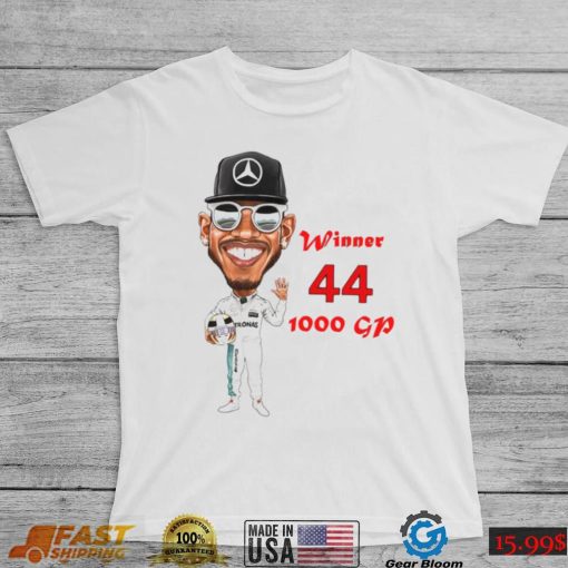 1000th Grand Prix Winner Lewis Hamilton Car Racing Unisex T Shirt