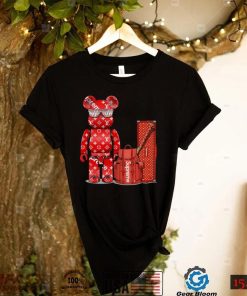 Bearbrick T shirt Bearbrick And Red Supreme Shirt