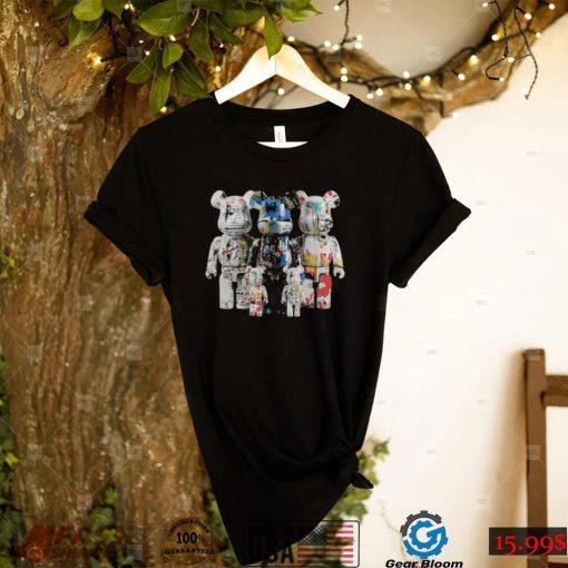 Bearbrick T shirt Bearbrick Basquiat 3D Model For Corona Shirt