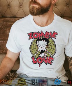 Betty Boop Zombie Love Spider shirt