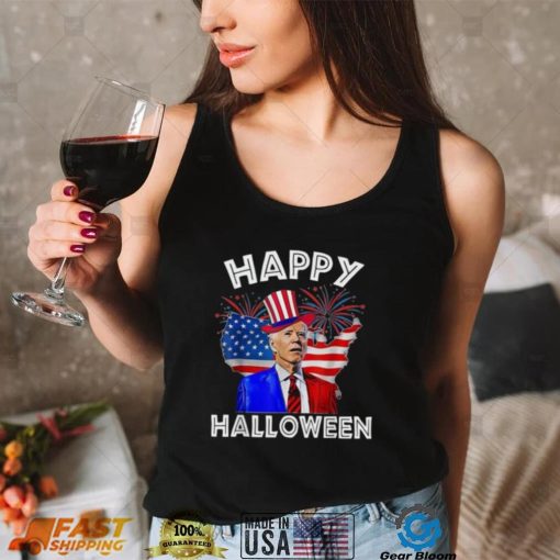 Biden Halloween T Shirt Happy Halloween Sarcastic Confused Fun Joe Biden Unisex