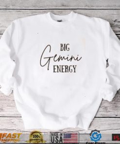 Big Gemini Energy T Shirt, Zodiac Lover T Shirt, Gemini Shirt, Gemini Birthday