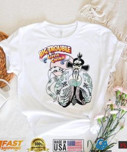 Big Trouble In Little China & Lo Pan Hd White Unisex Sweatshirt