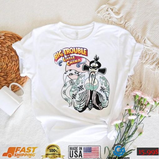 Big Trouble In Little China & Lo Pan Hd White Unisex Sweatshirt