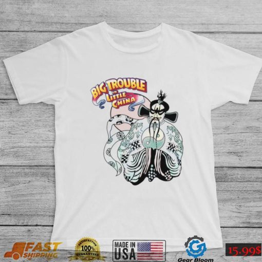 Big Trouble In Little China & Lo Pan Hd White Unisex Sweatshirt