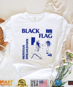 Black Flag nervous breakdown shirt