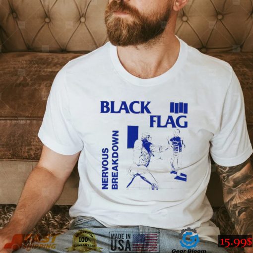 Black Flag nervous breakdown shirt