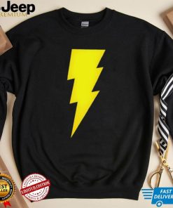 Black Thunderbolt Adam Adult & Youth T Shirt
