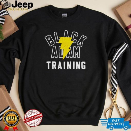 Black adam training shirt