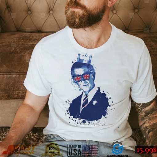 Blue Art King Charles Iii Coronation 2022 Unisex T Shirt