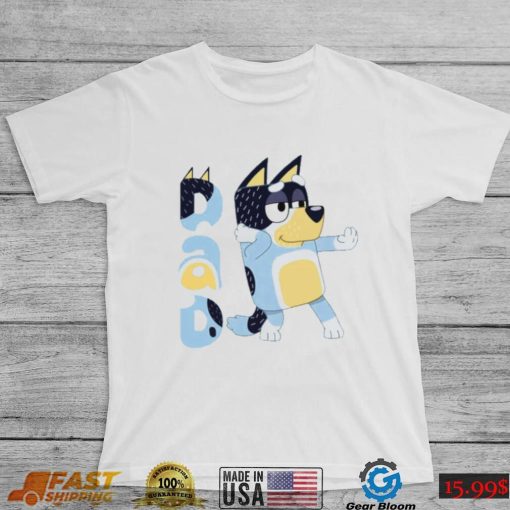 Bluey Bandit Dad Outfit Funny T shirt