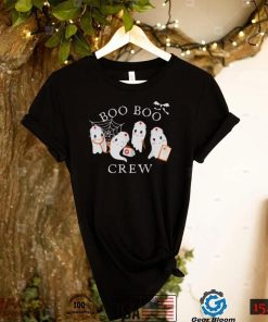 Boo Boo Crew Funny Nurse Halloween Cute Ghost Costume T Shirt