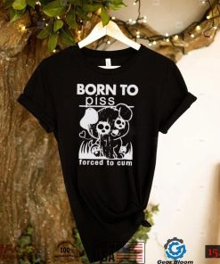 Born to piss forced to cum dog art shirt