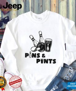 Bowling Pins And Pints T Shirt