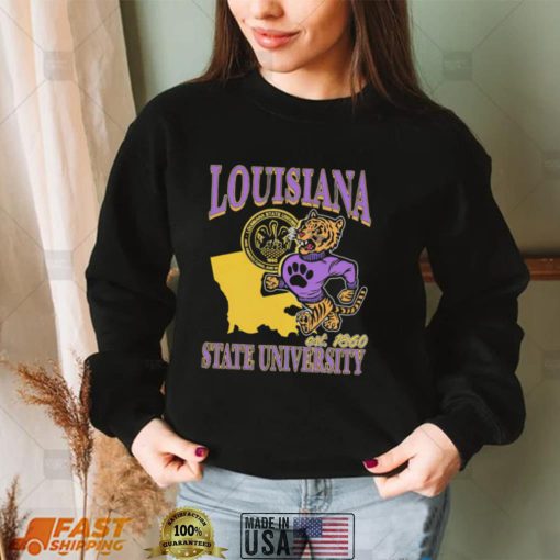 Briyana Louisiana State University Tigers mascot vintage shirt