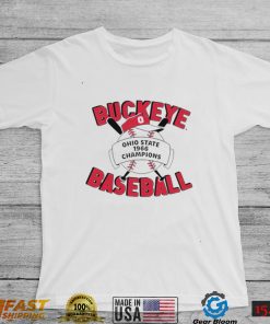 Buckeye Baseball Ohio State 1966 Champions logo shirt