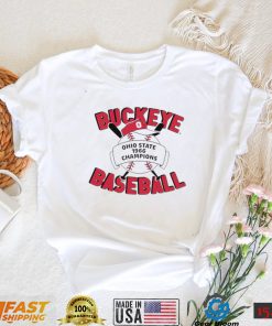 Buckeye Baseball Ohio State 1966 Champions logo shirt