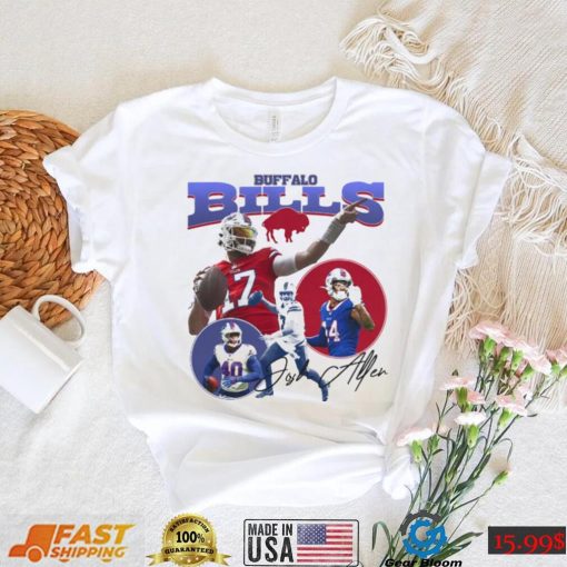 Buffalo Bills Josh Allen New York Football Champion T Shirt