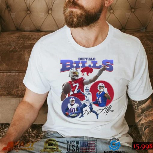 Buffalo Bills Josh Allen New York Football Champion T Shirt