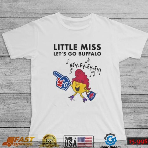 Buffalo Bills Little Miss Let’s Go Buffalo T Shirt