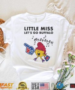 Buffalo Bills Little Miss Let’s Go Buffalo T Shirt