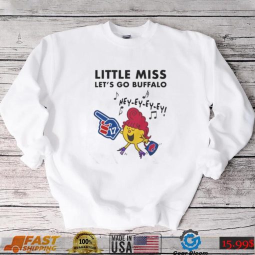 Buffalo Bills Little Miss Let’s Go Buffalo T Shirt