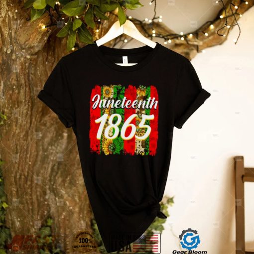 1865 The Freedom Day Juneteenth Unisex T Shirt