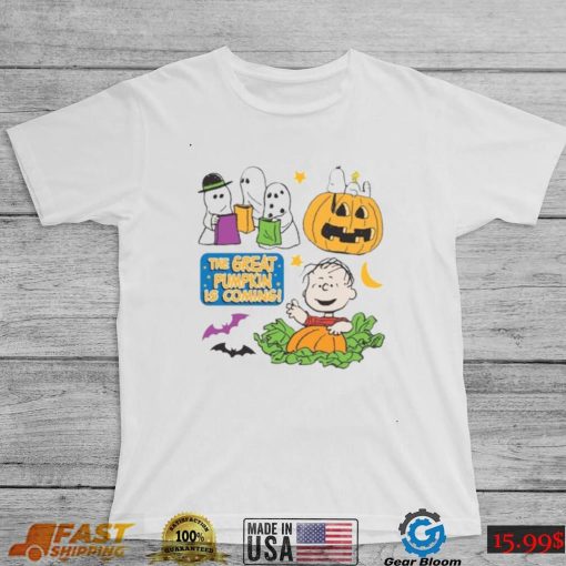 Its The Great Pumpkin Charlie Brown Halloween Shirt Snoopy Halloween