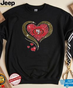 San Francisco 49ers Heart Love San Francisco 49ers T Shirt